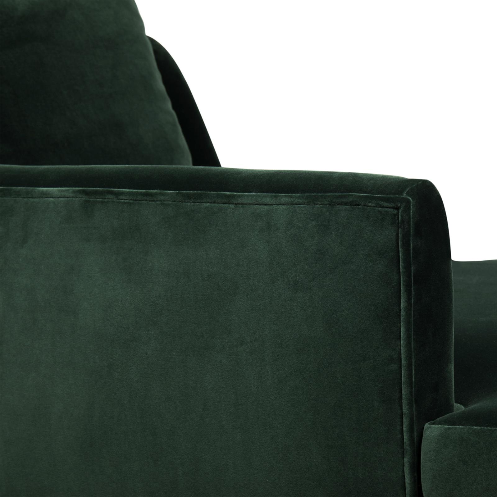 Pluche fluwelen chaise longue