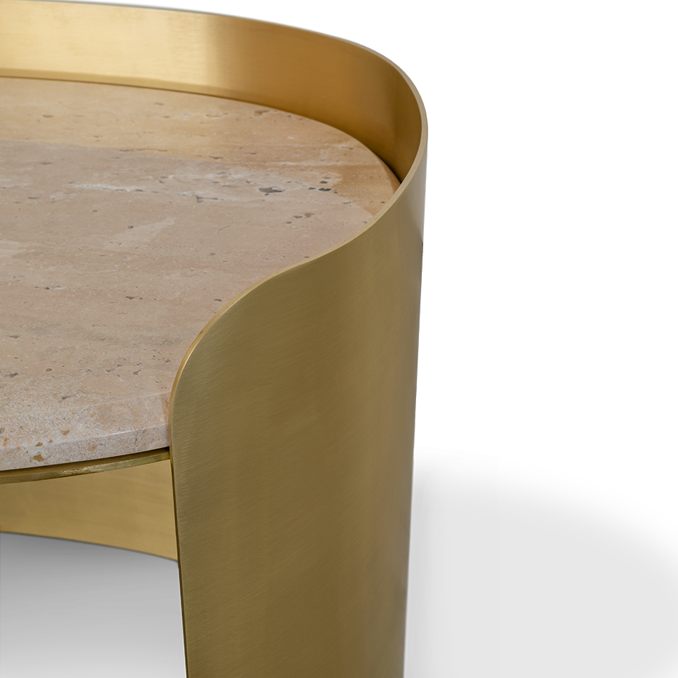 Franklin Scott ovale bijzettafel