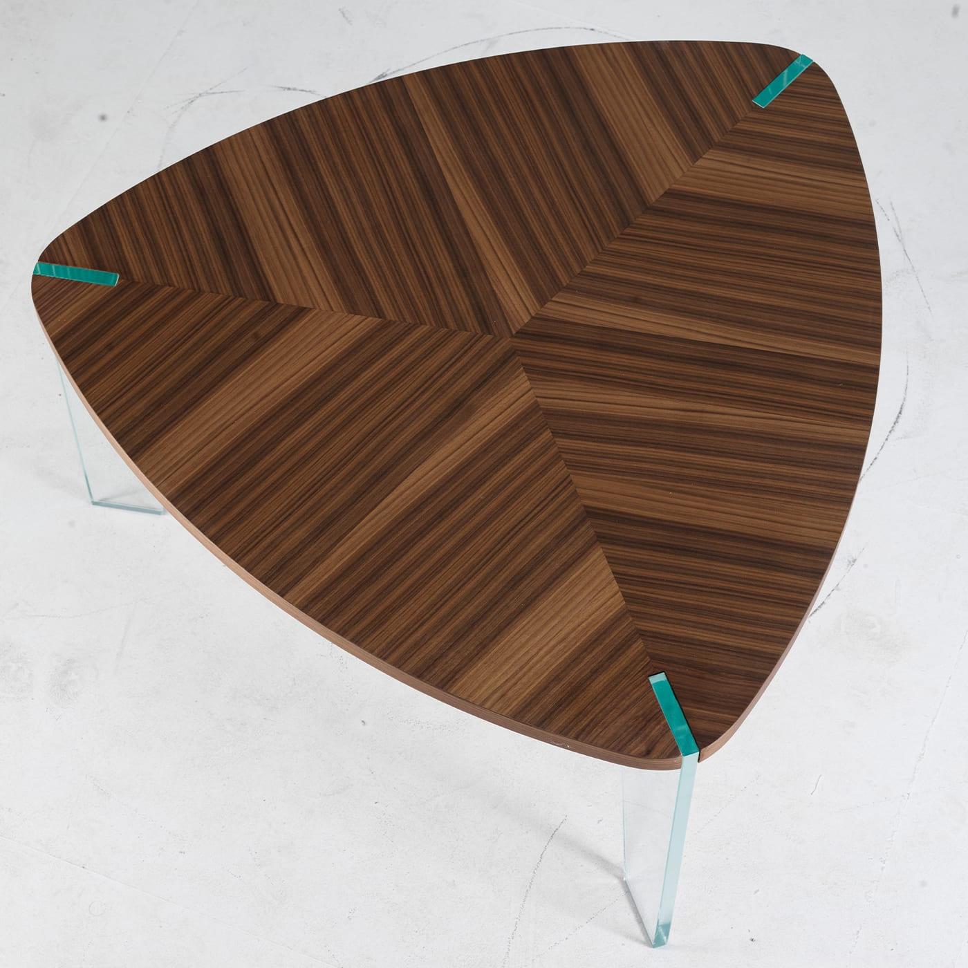 Sospeso bruine salontafel | Afmetingen: Ø 60 cm