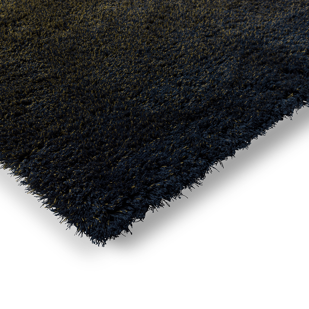 Shade high messing/indigo tapijt | Maat: 170 × 240 cm