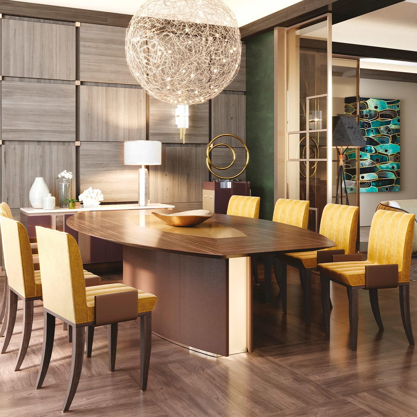 Ares moderne Italiaanse tafel | Afmetingen: B 300 × H 157 × H 75 cm