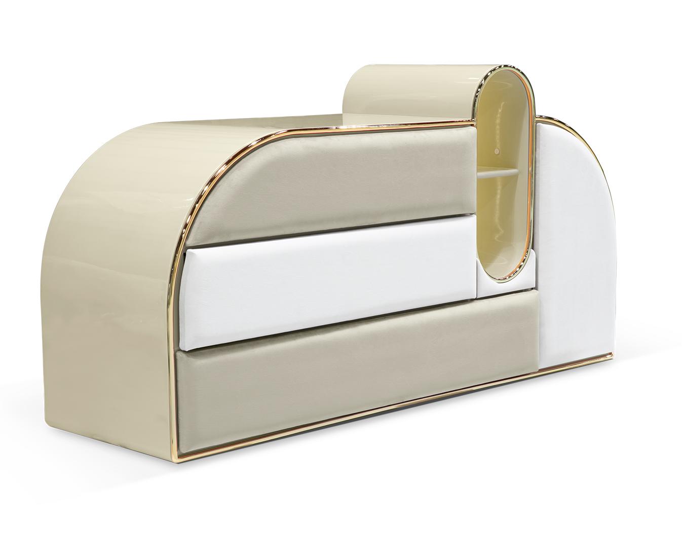 Candy Coated ladekast met drie laden