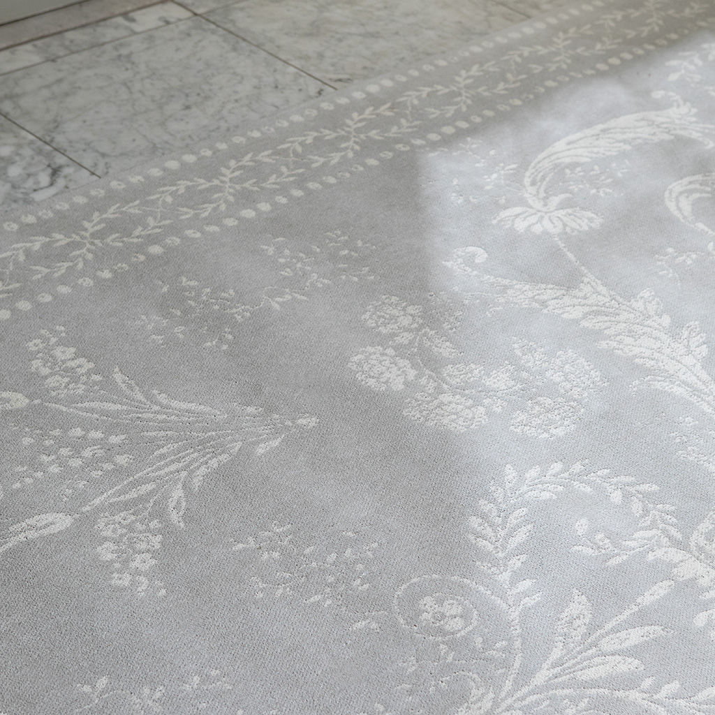 Josette-dove grijs tapijt | Maat: 250 × 350 cm