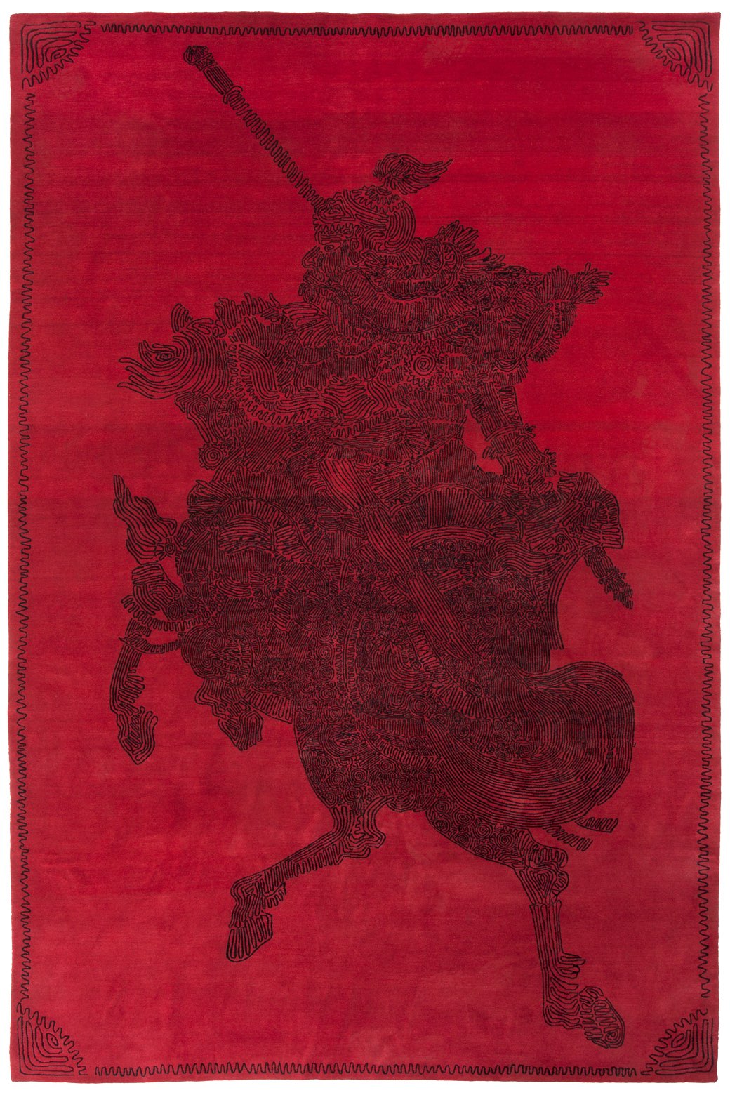 Intrigue japonaise handgeweven vloerkleed