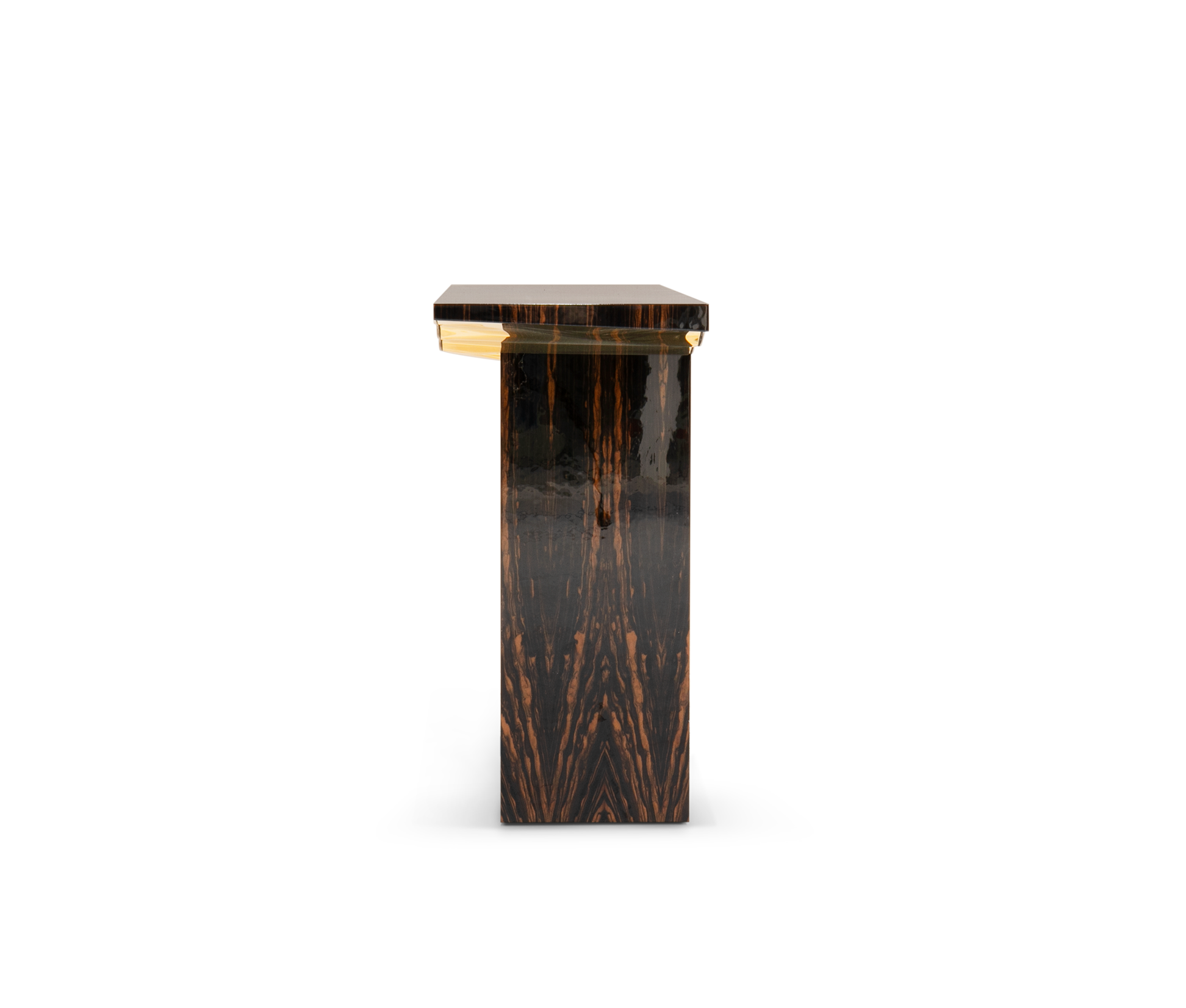 Fissure ebbenhout console