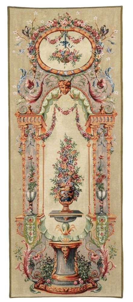 Door Bouquet Elysee Palace wandtapijt