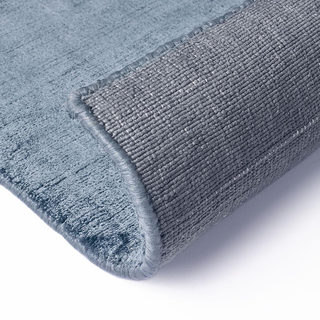Luce blauw vloerkleed