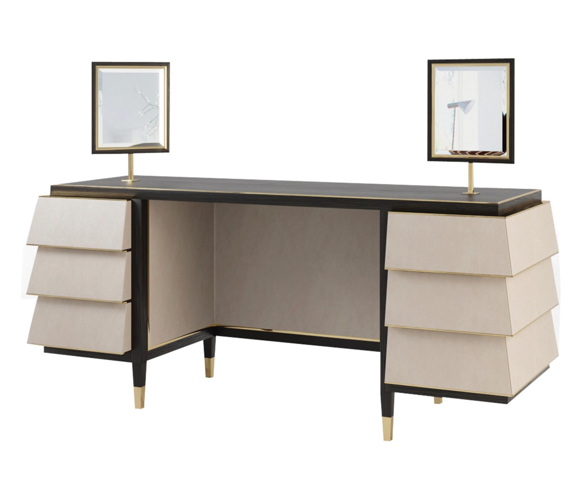 Hancock Italiaanse gemaakte kaptafel | Kleur: Brown