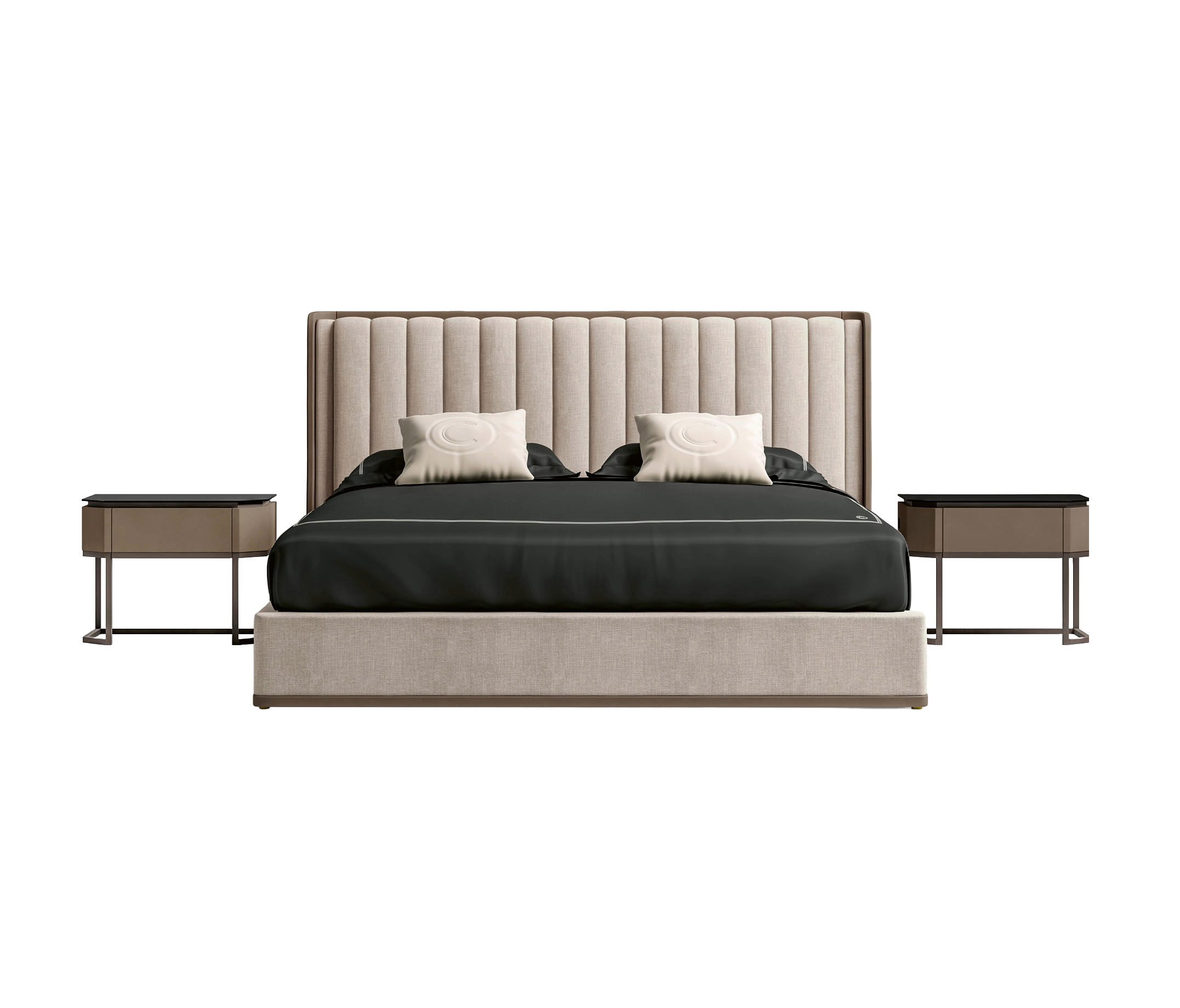 Bed met hoofdbord | Matrasmaat: 180 × 200 cm