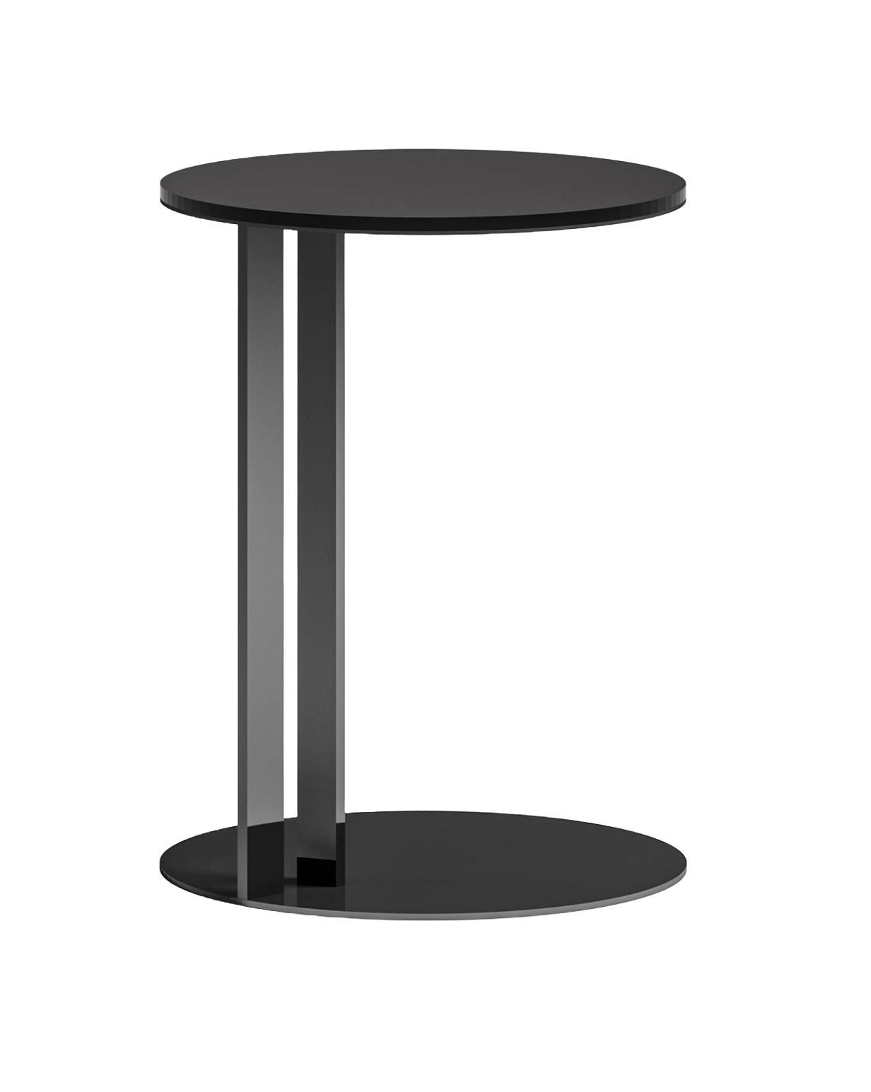 Bijzettafel met glazen blad