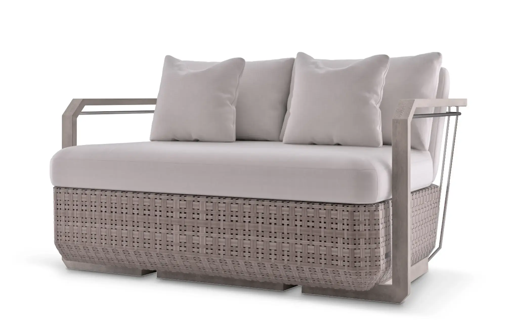 Heritage houten tuinsofa