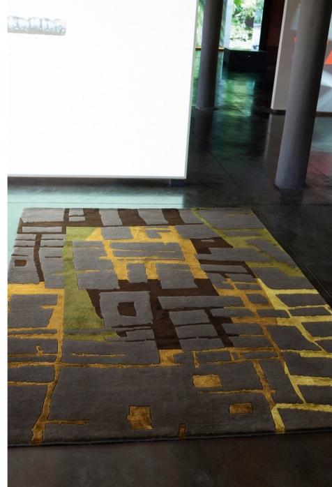 Handgeknoopt wol & viscose Diana tapijt | Maat: 250 × 350 cm