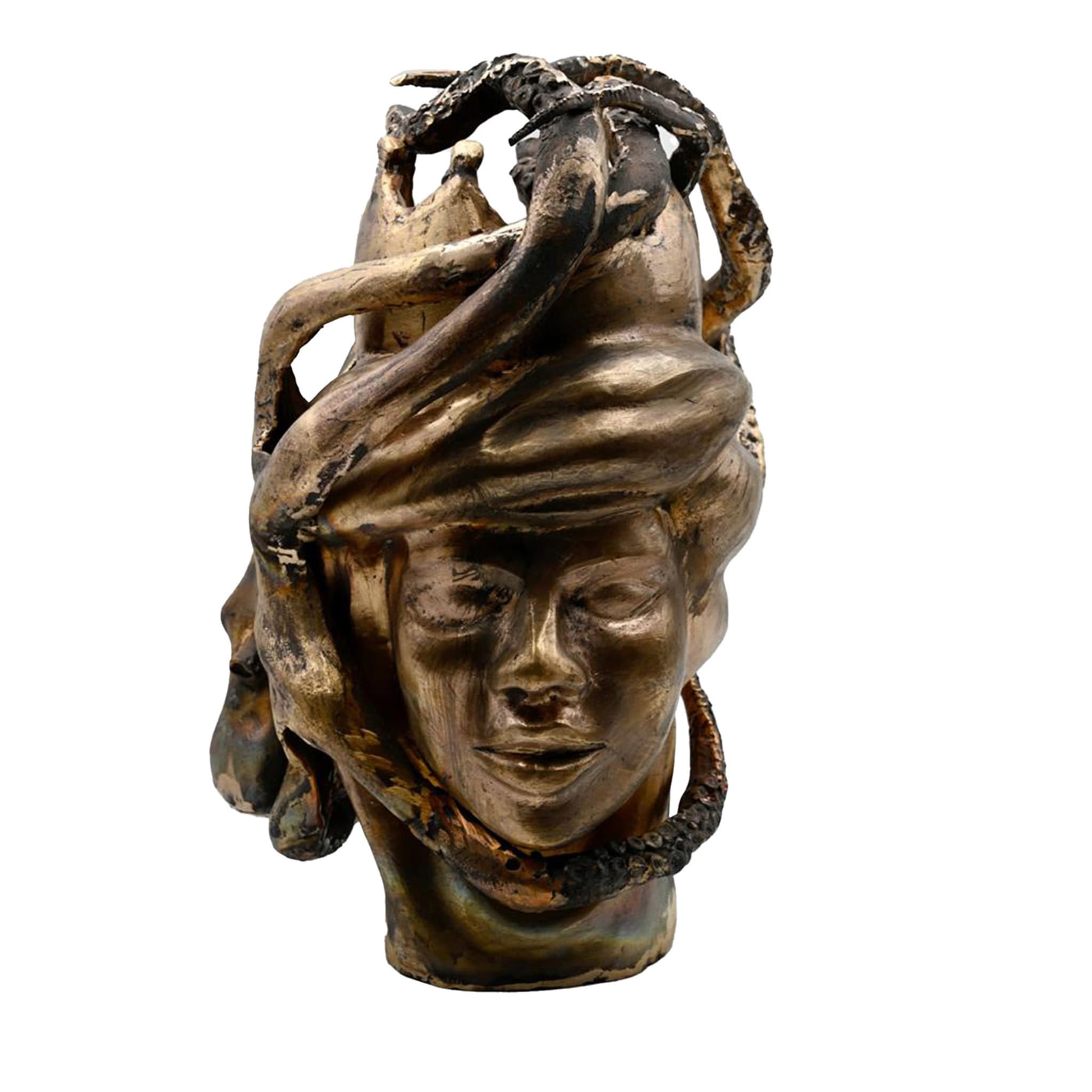 Bronzen handgemaakte sculptuur