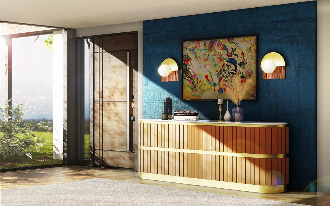 Huxley kleine wandlamp