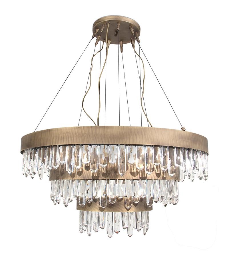 Messing Falls kroonluchter