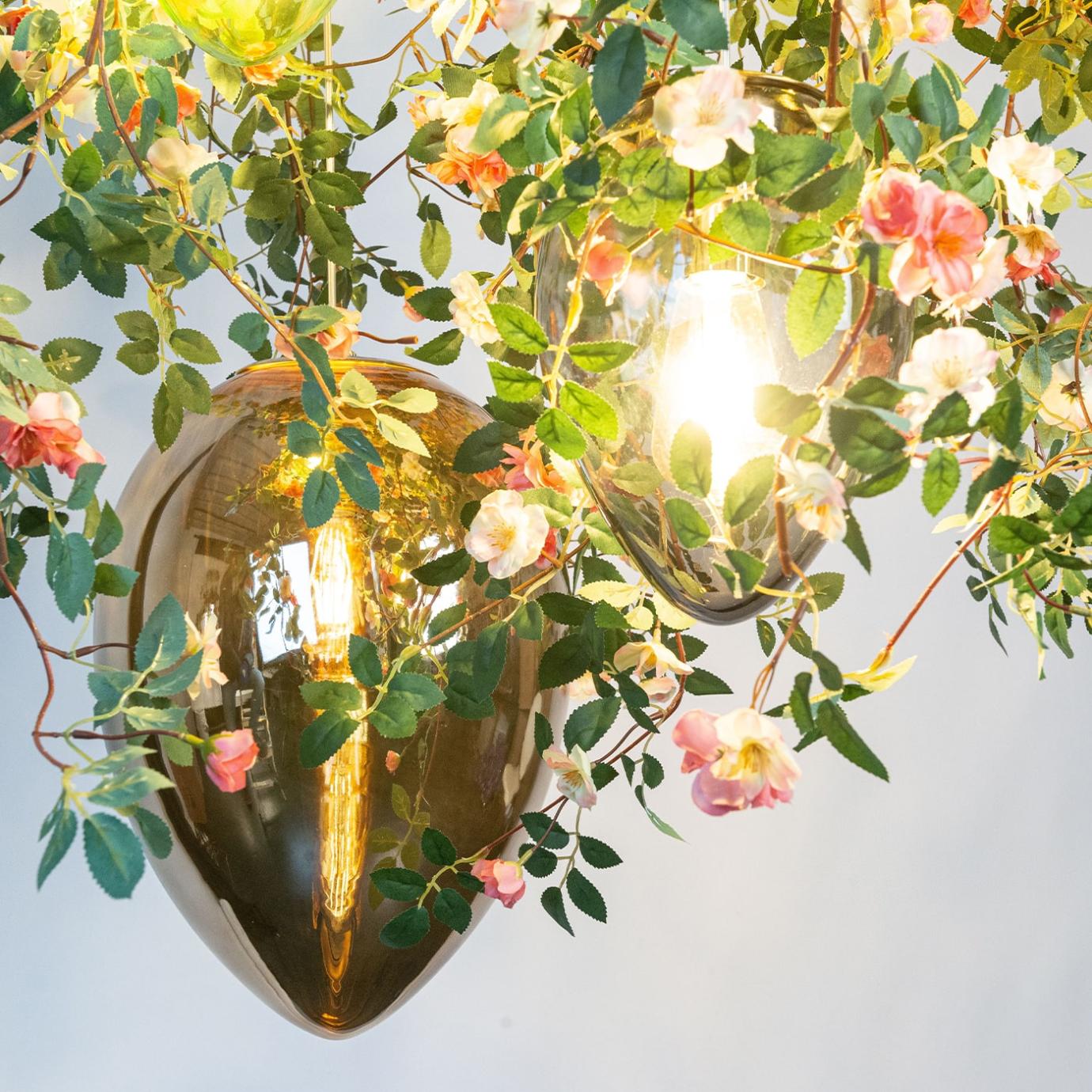 Rose Crystal kroonluchter