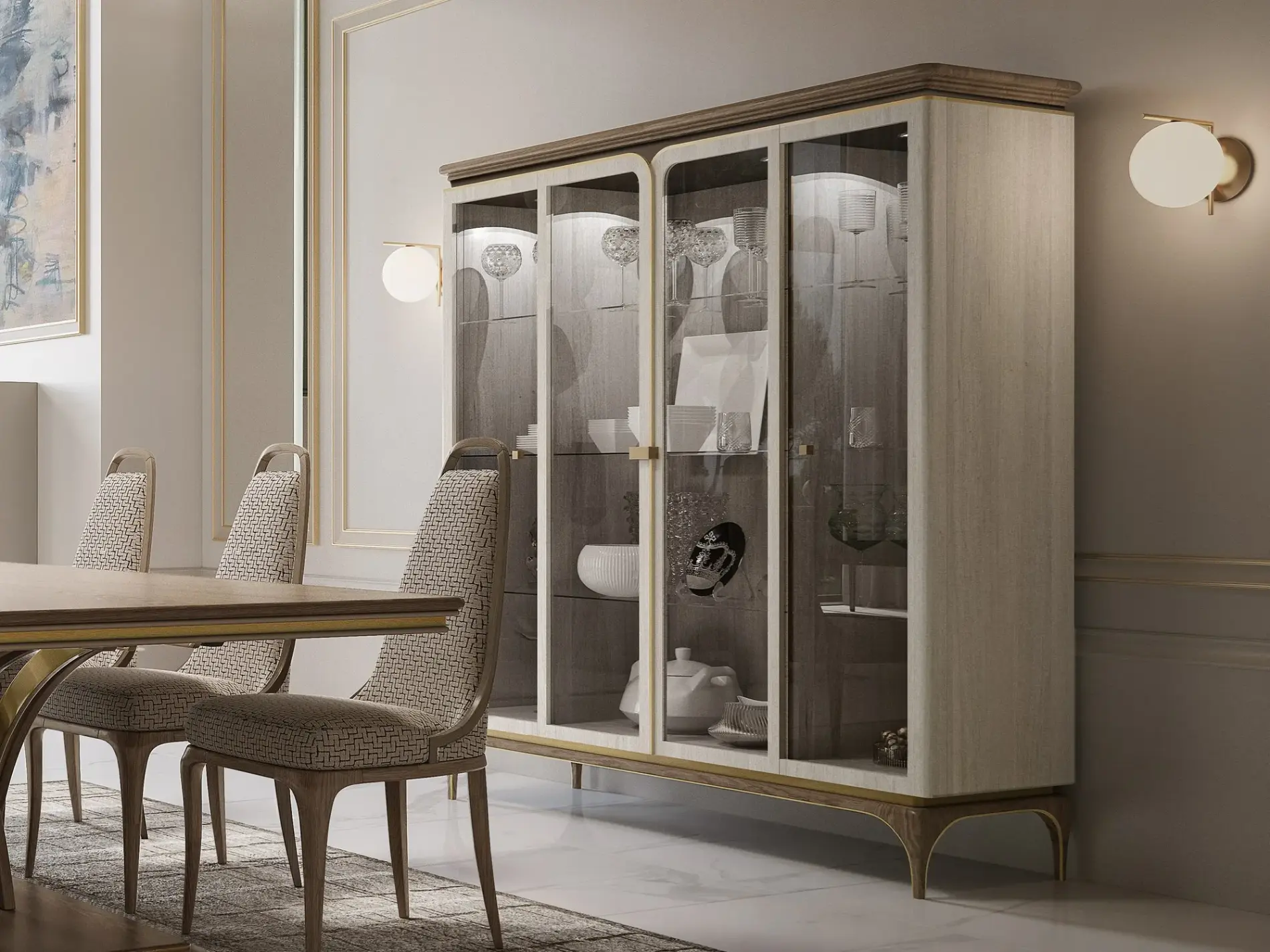 Italiaanse 4-deurs kast