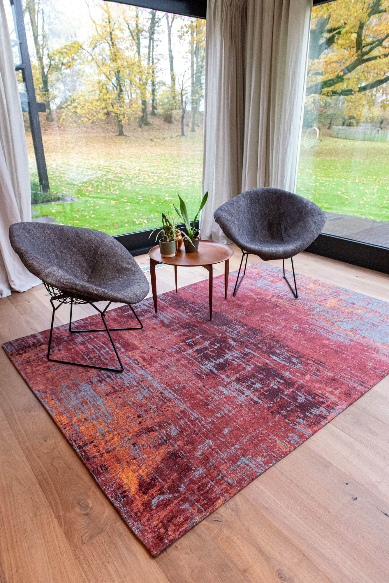 Nassau Red tapijt | Maat: 80 × 150 cm