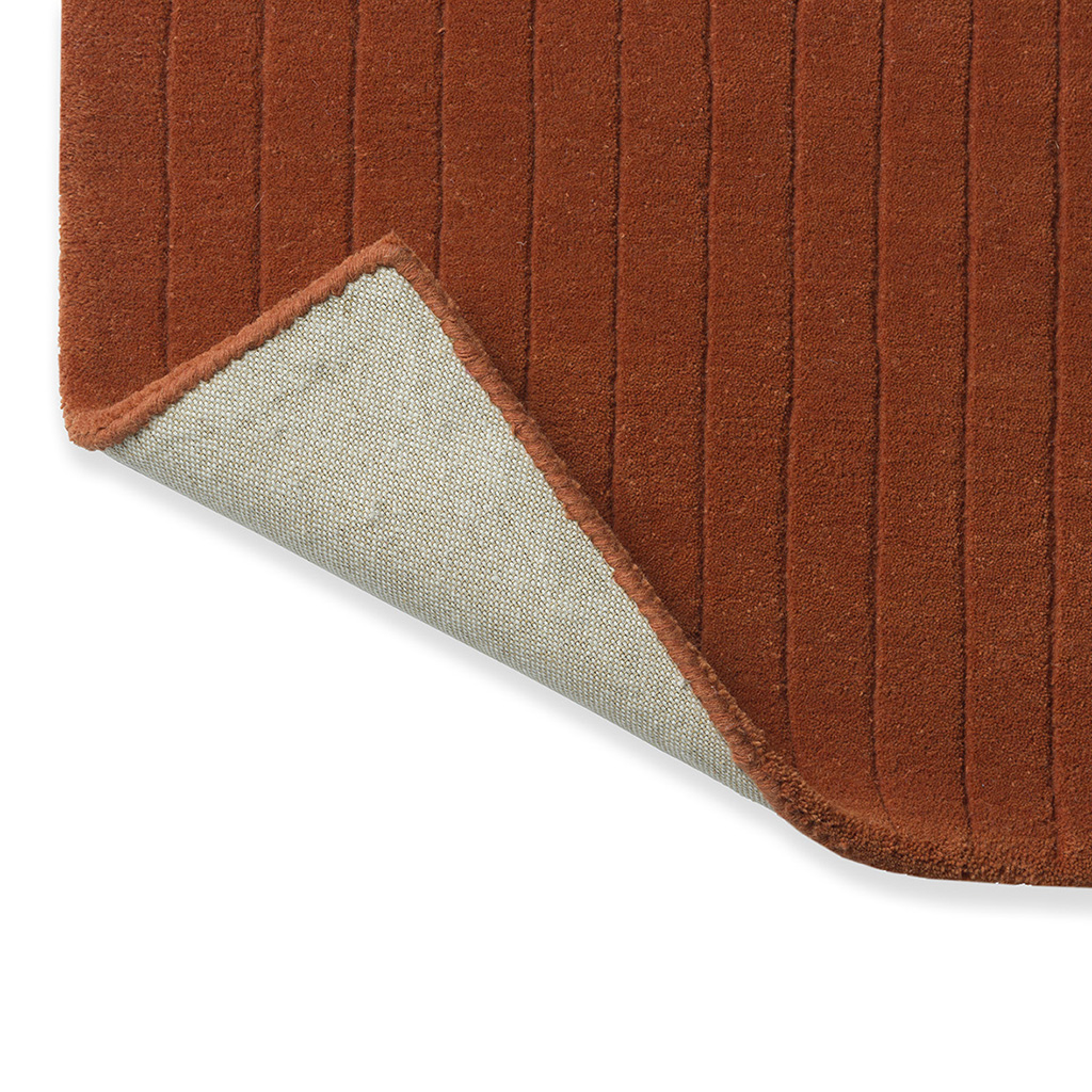 Decor rhythm tangerine designer handmade tapijt | Maat: 160 × 230 cm