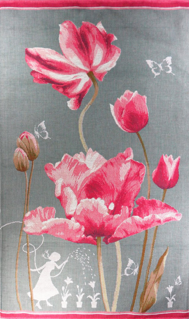 Tulips wandtapijt