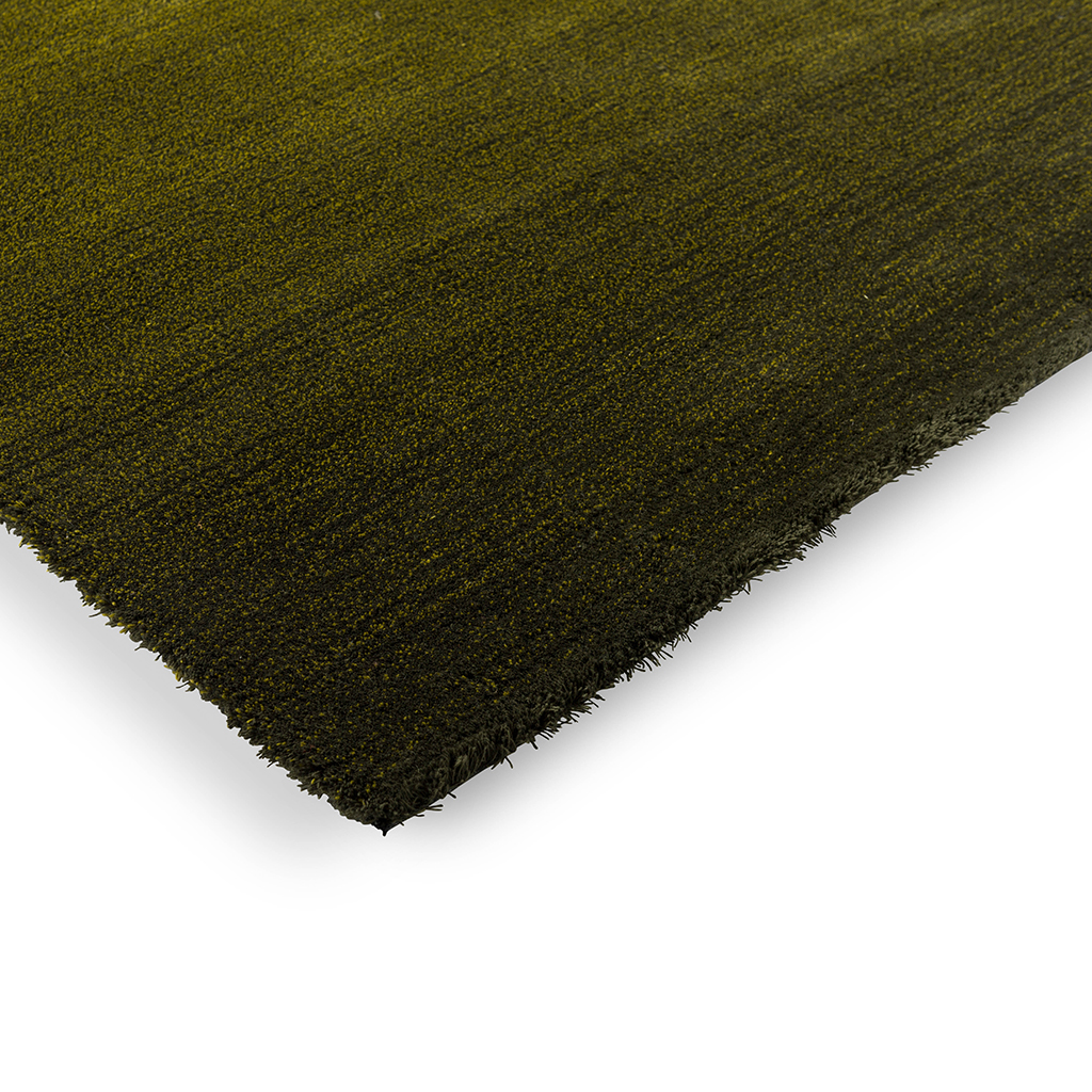 Shade low olijf/deep forest vloerkleed