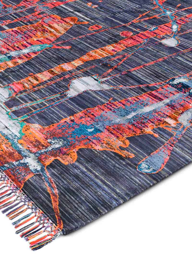 Eco handgemaakte luxe tapijt | Maat: 122 × 183 cm