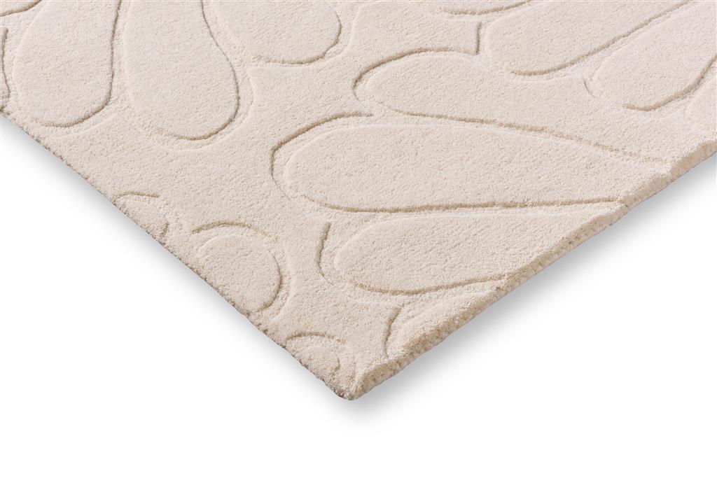 Coleby petals ivoorcrème tapijt | Maat: 200 × 280 cm