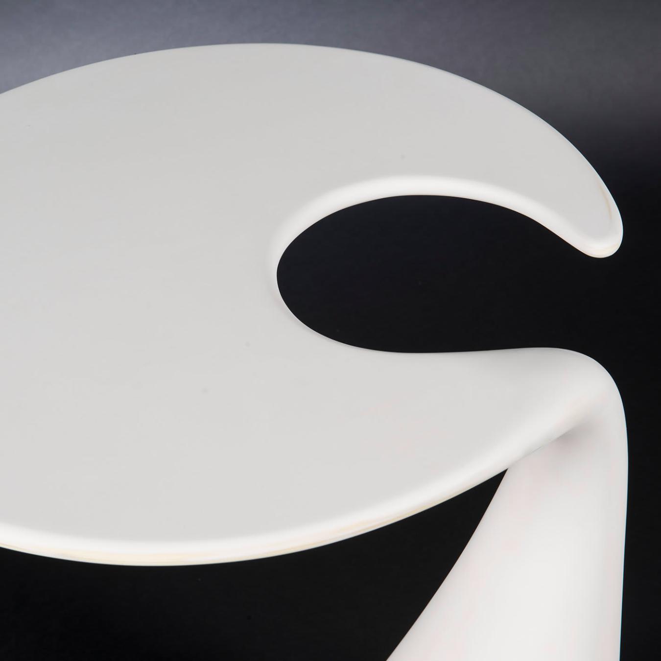 Milan witte bijzettafel