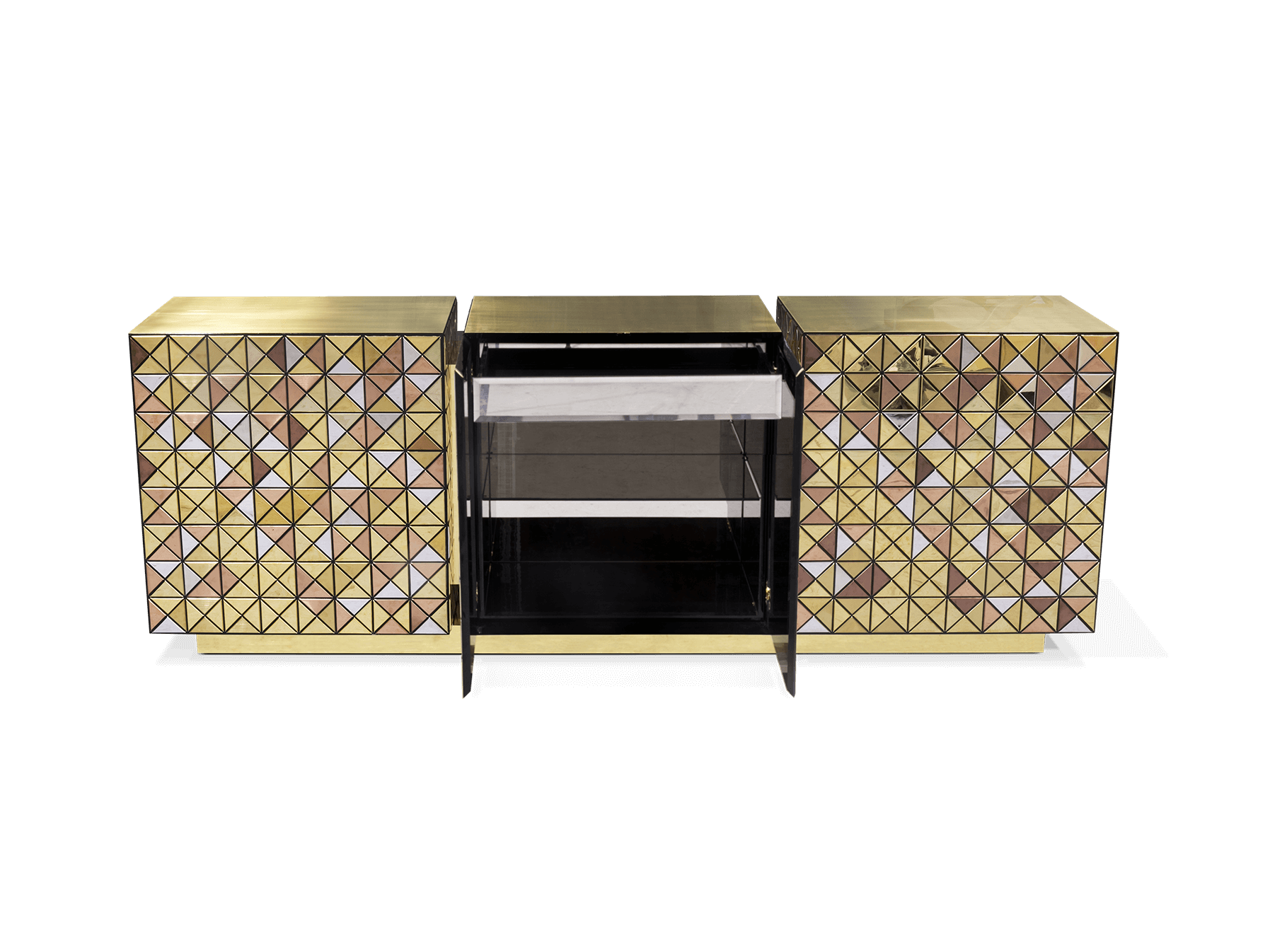 Mosaic luxe dressoir