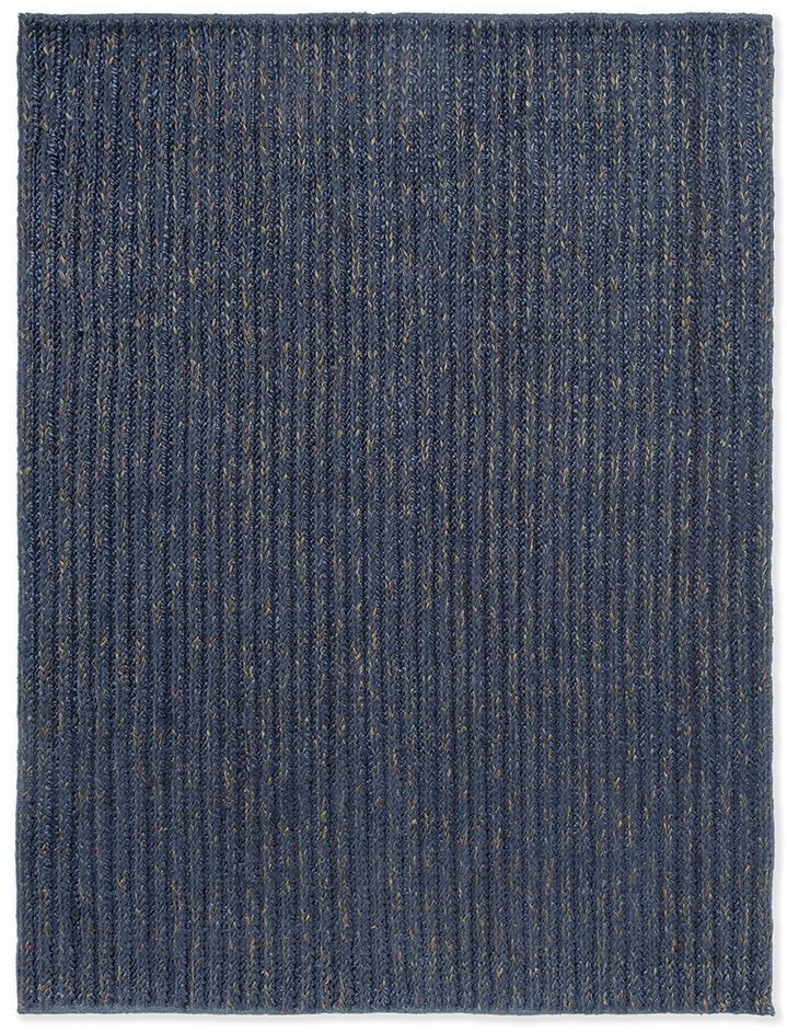 Craft plait denim vloerkleed | Maat: 160 × 230 cm