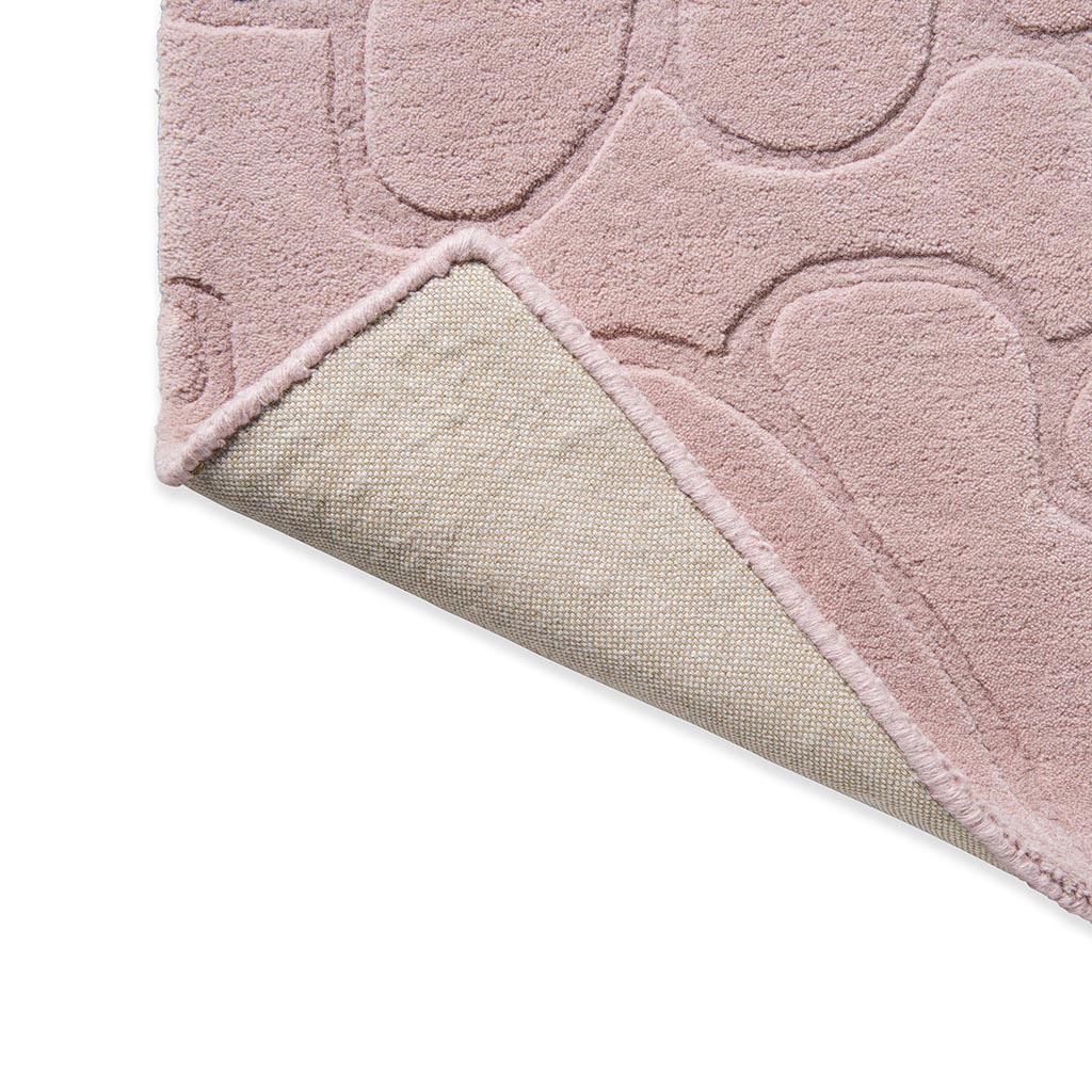 Coleby petals krijt roze tapijt | Maat: 140 × 200 cm