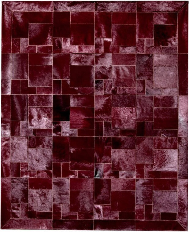 Puzzle col.8 koeienhuid tapijt | Maat: 220 × 300 cm