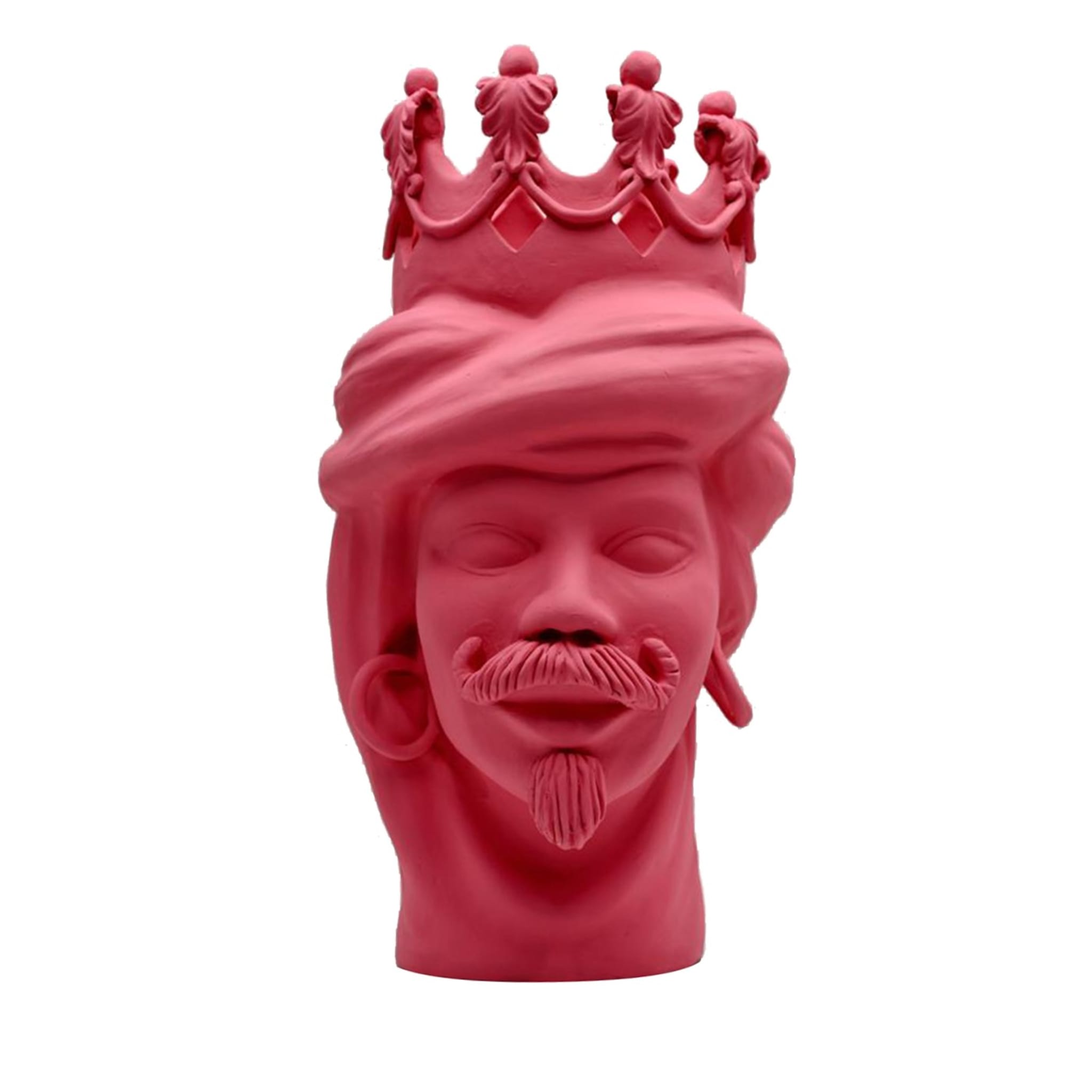 Moor's Head roze sculptuur