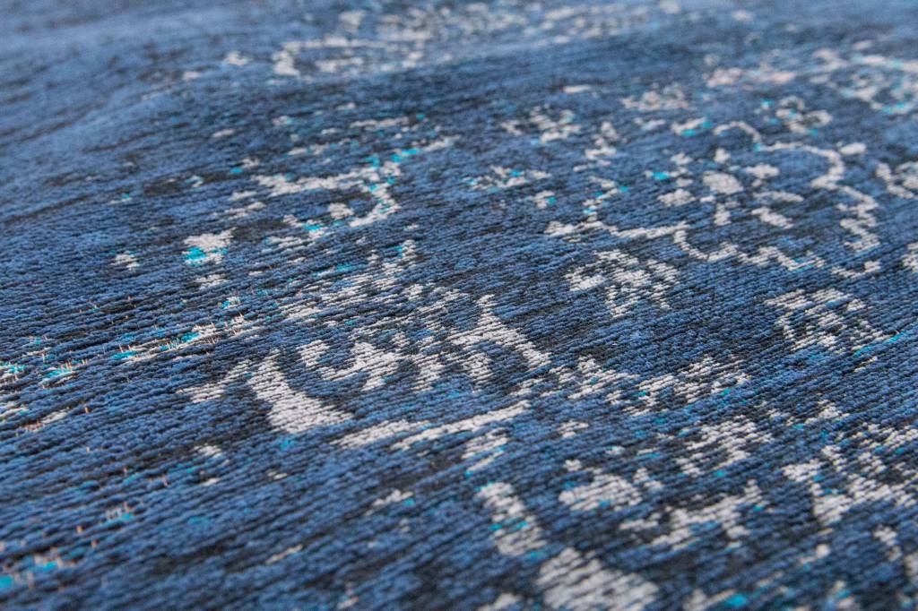 Vintage Style Blue Night tapijt | Maat: 140 × 200 cm