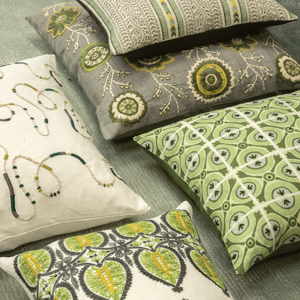 Montacute Sage 60 × 40 kussen
