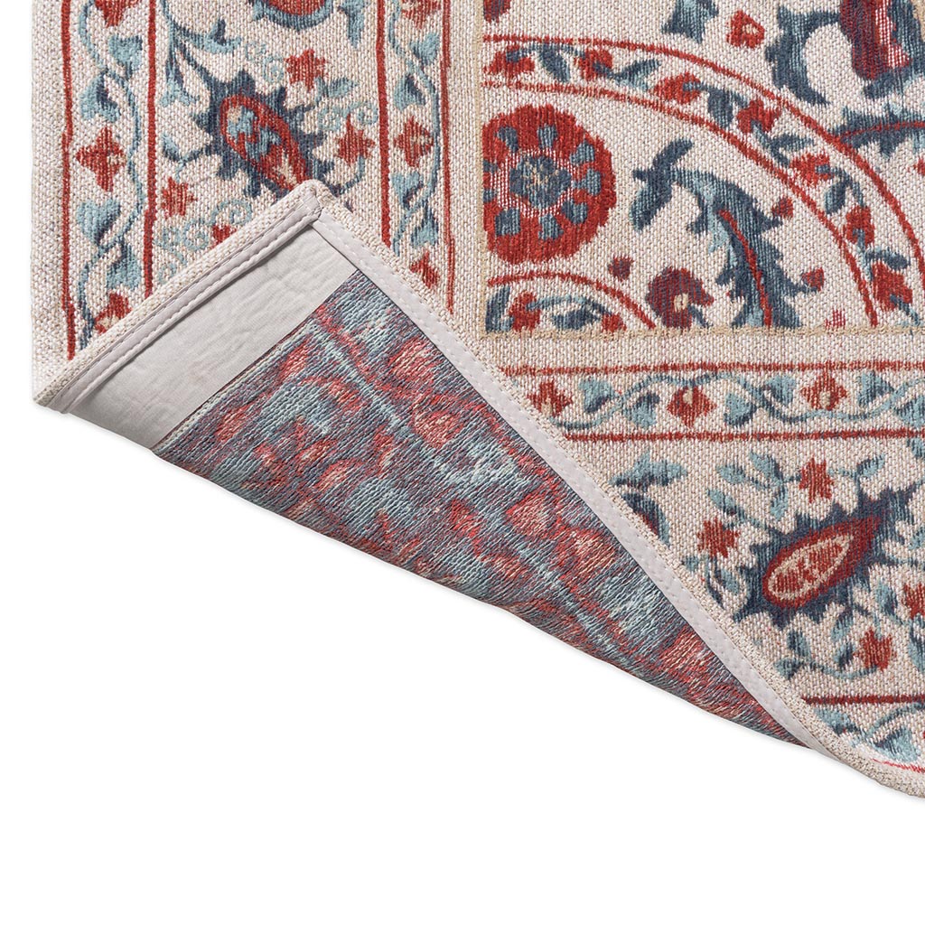 Anthos Red/Indigo vloerkleed