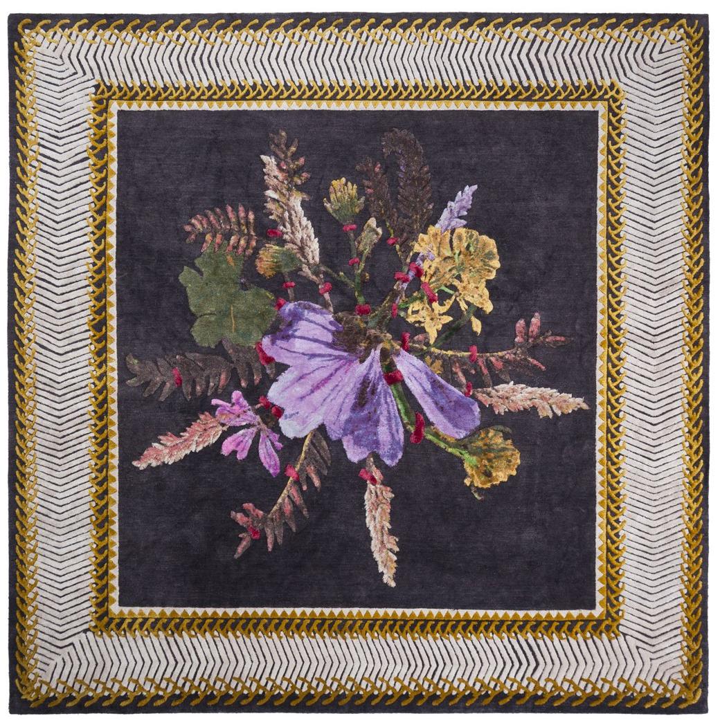 Savage Flowers luxe designer vloerkleed