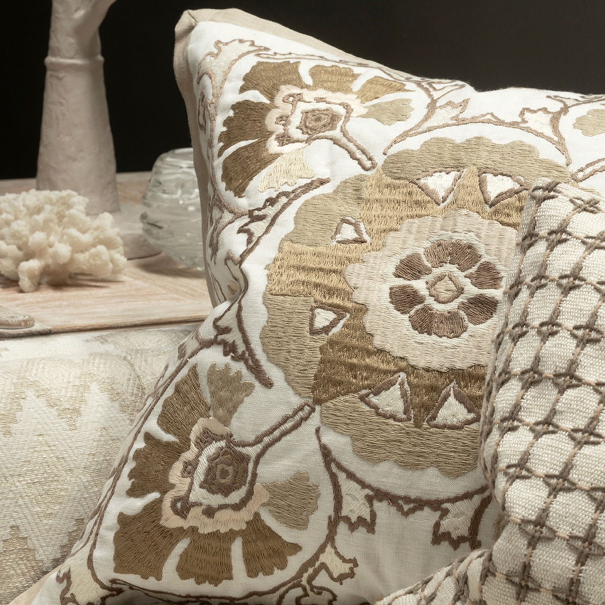 Alexi Linen 50 × 50 kussen