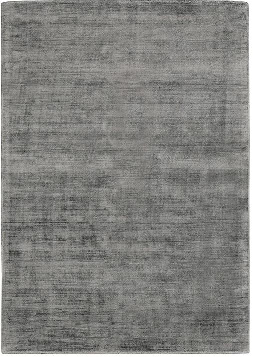 Effen Grey Indiaas handgeweven tapijt | Maat: 160 × 230 cm