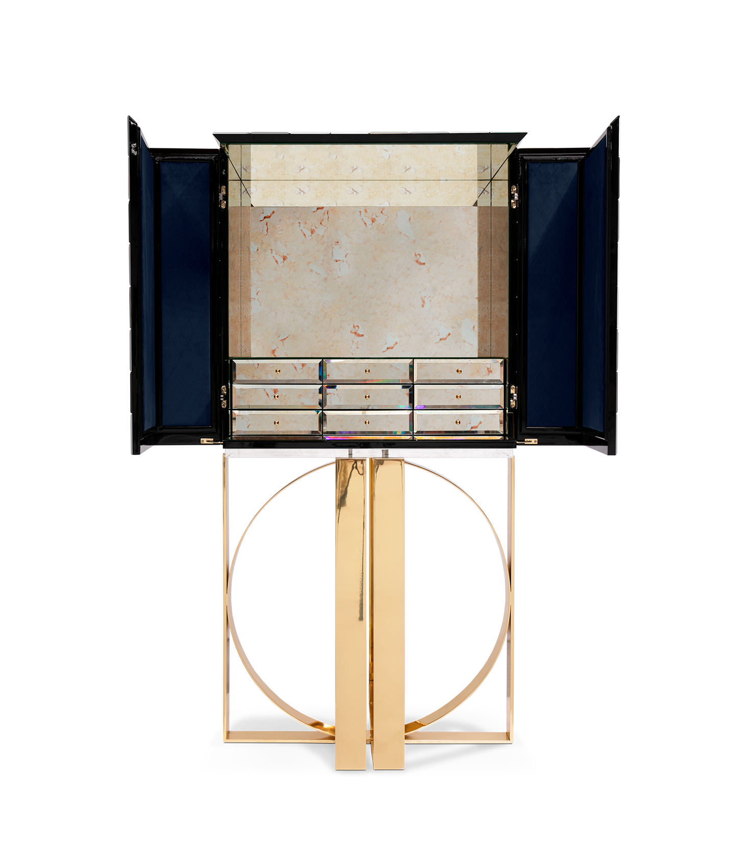 Mosaic walnoten kast