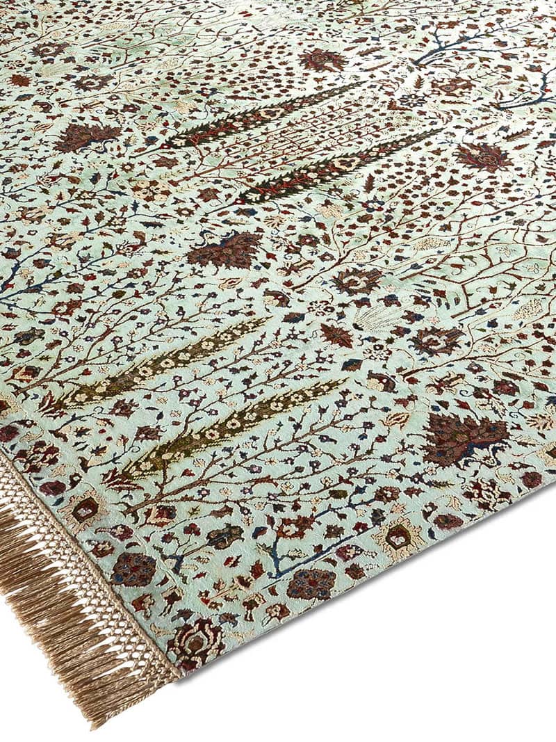 Pine Garden Green luxe vloerkleed | Maat: 250 × 300 cm