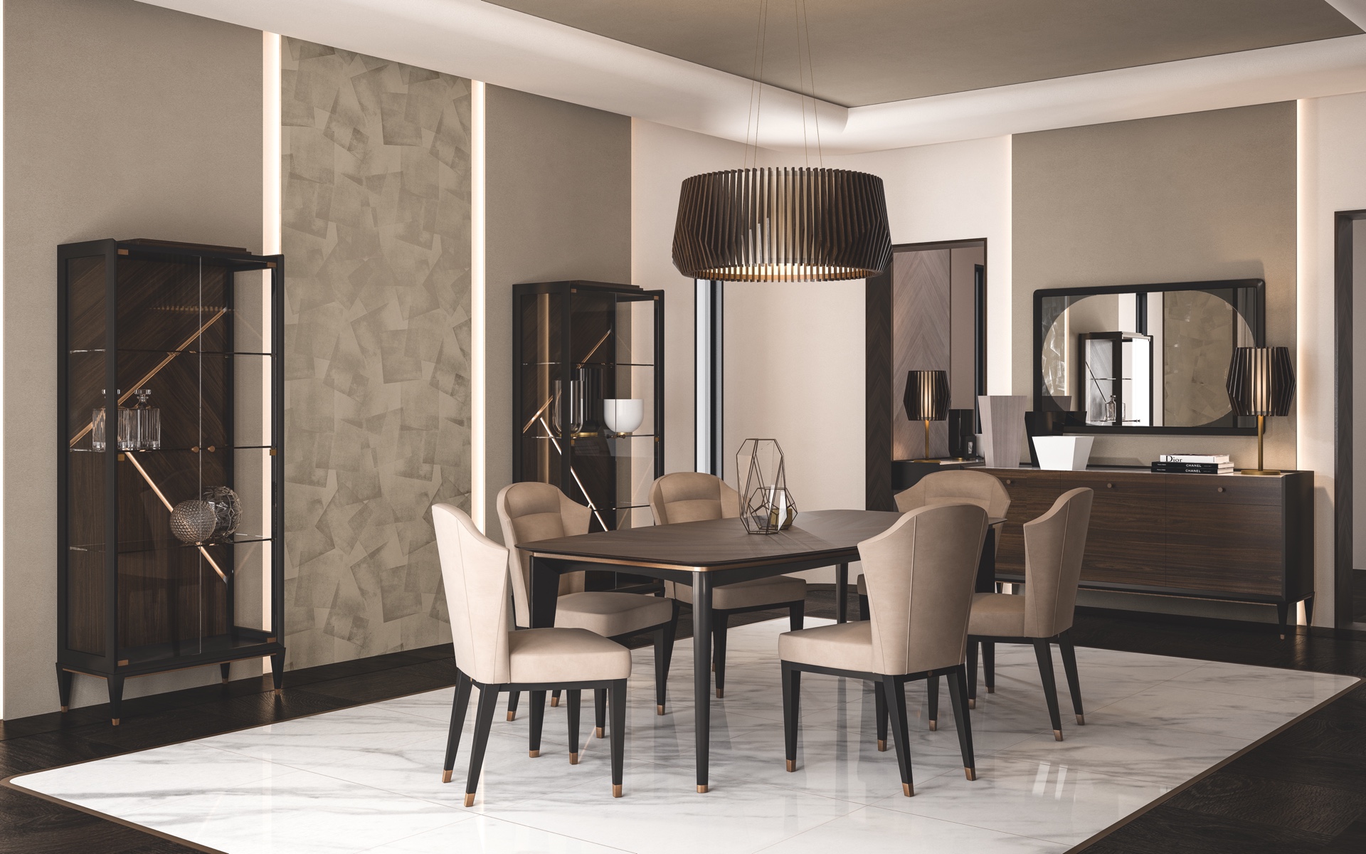 Eclipse kroonluchter | Afmetingen: Ø 100 cm