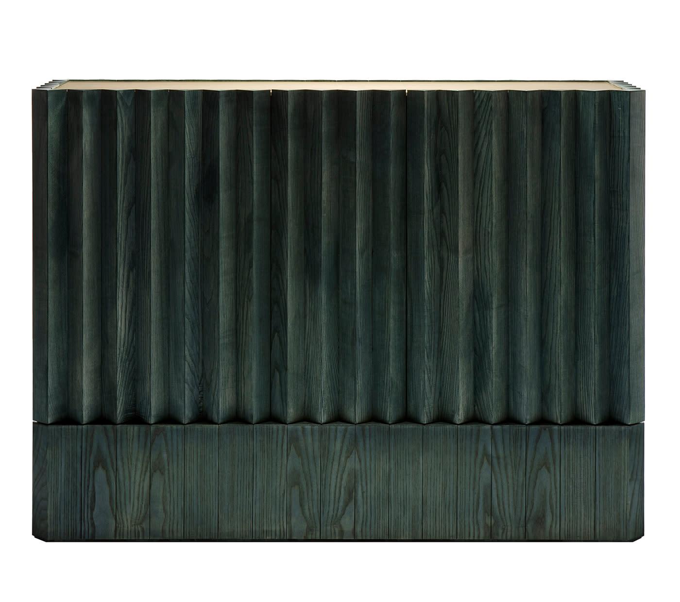 Elegante groene dressoir