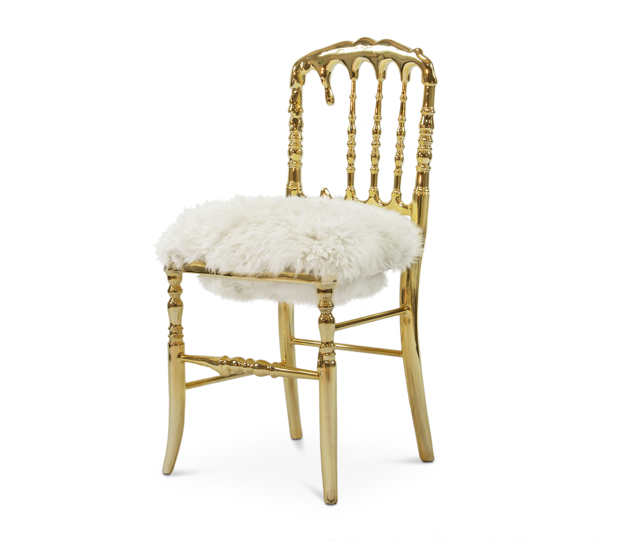 Empyrean bont luxe stoel