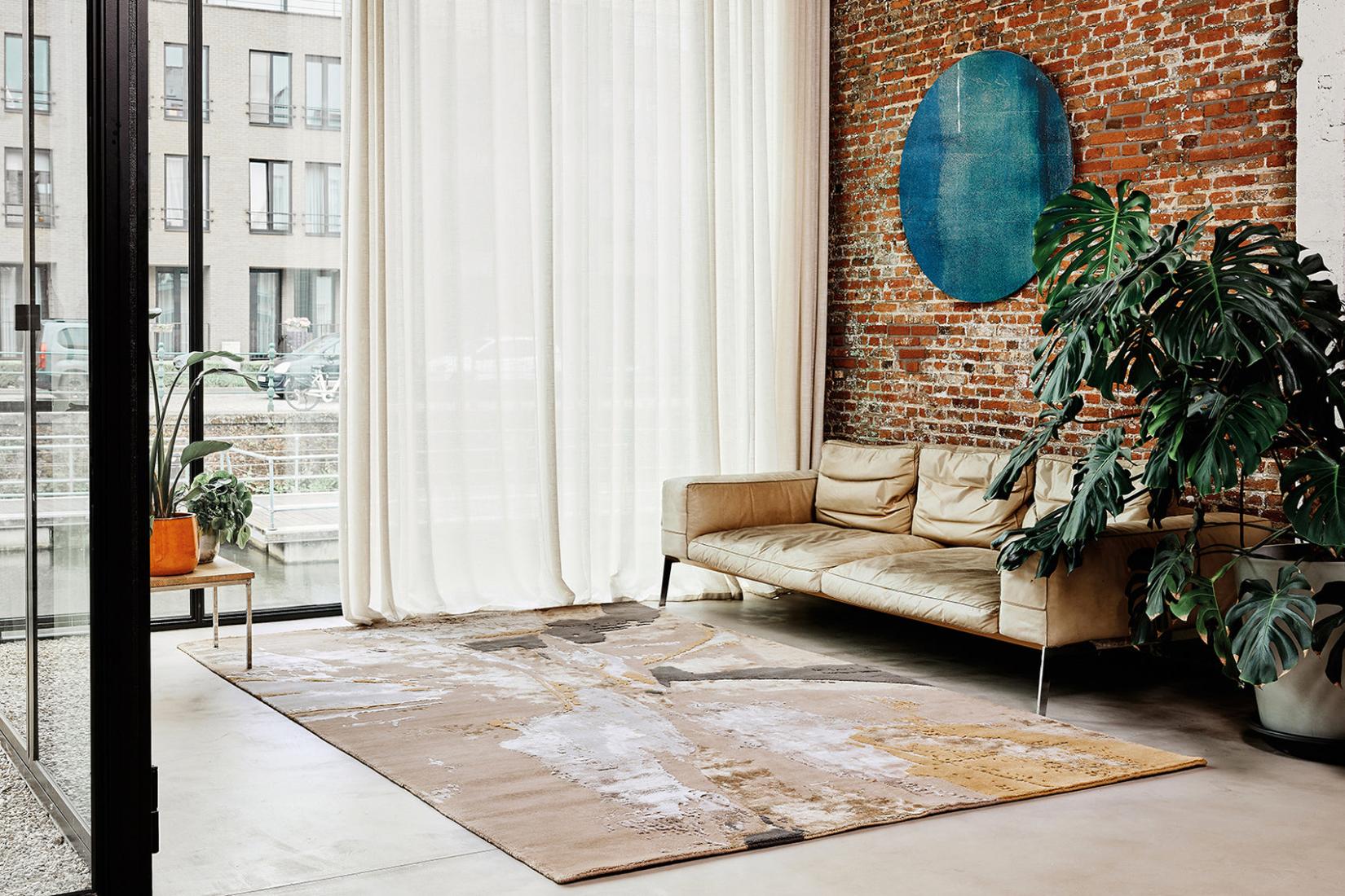 Eclat Blond tapijt | Maat: 250 × 350 cm