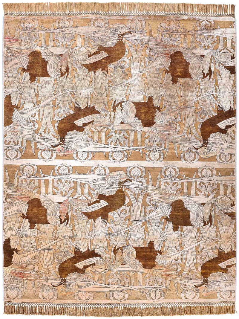 Pearl handgeweven tapijt | Maat: 300 × 400 cm