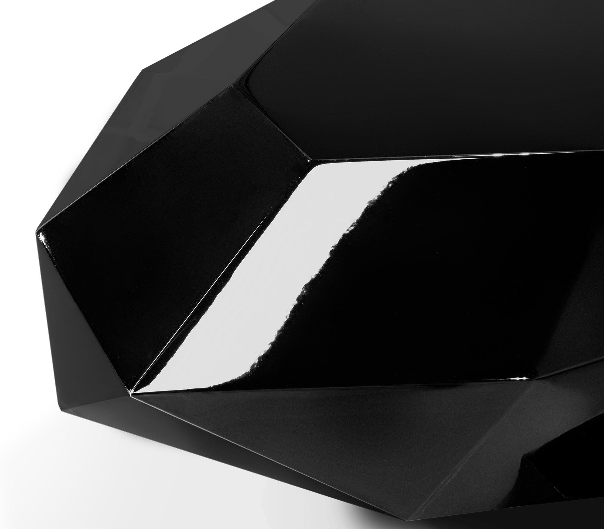 Prism zwarte salontafel