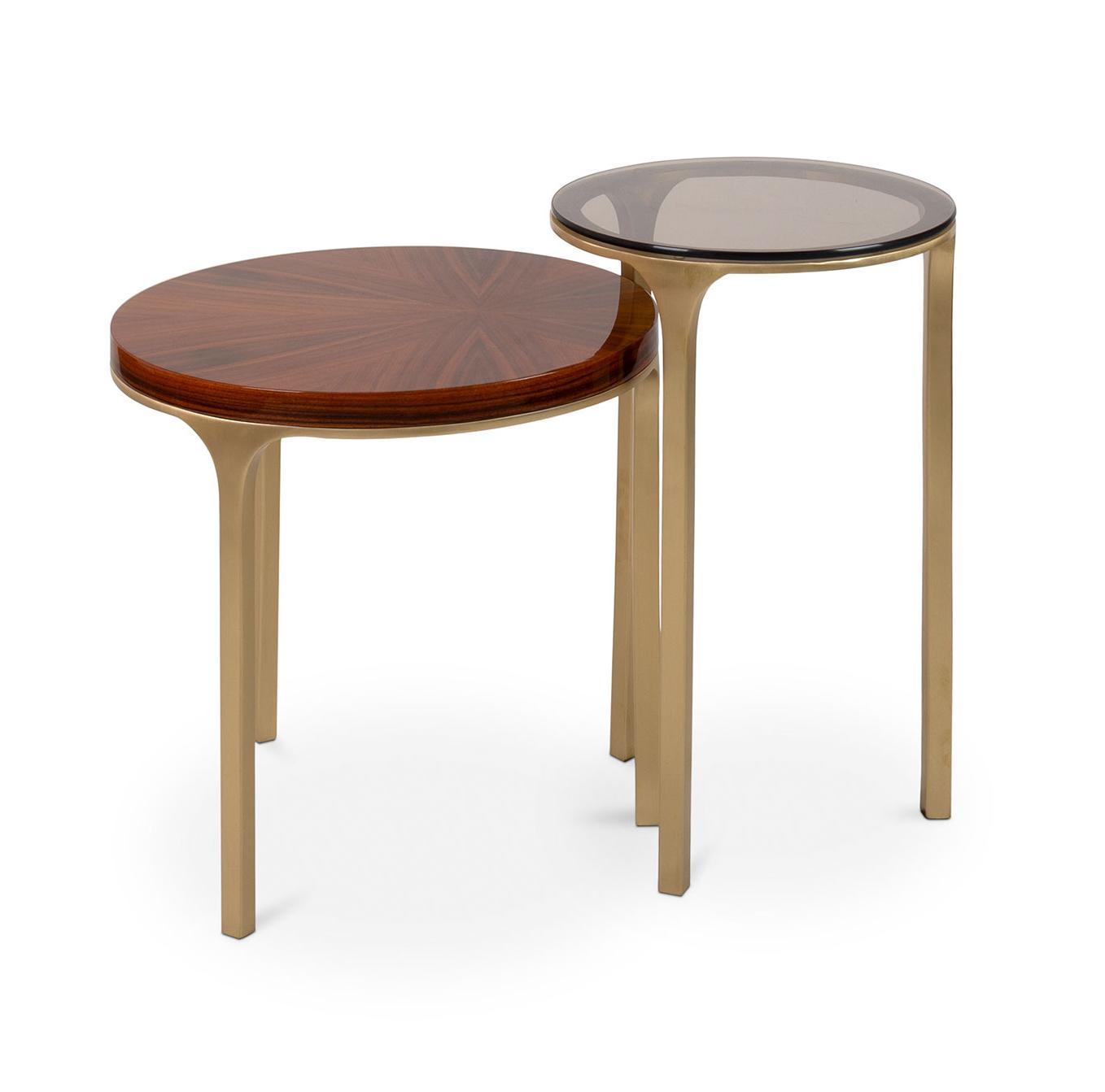 Twee-laags bijzettafel bijzettafel