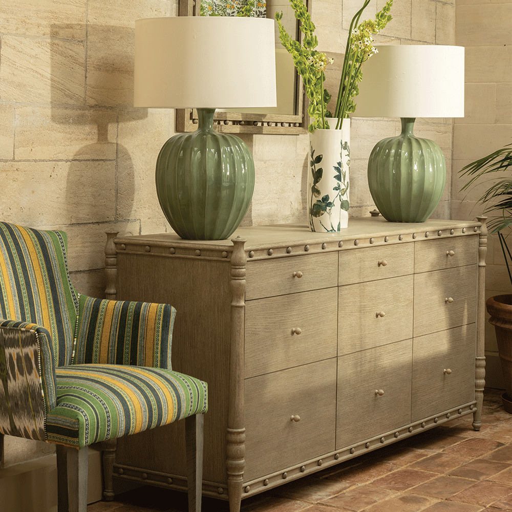 Morris Greyed Oak buffet