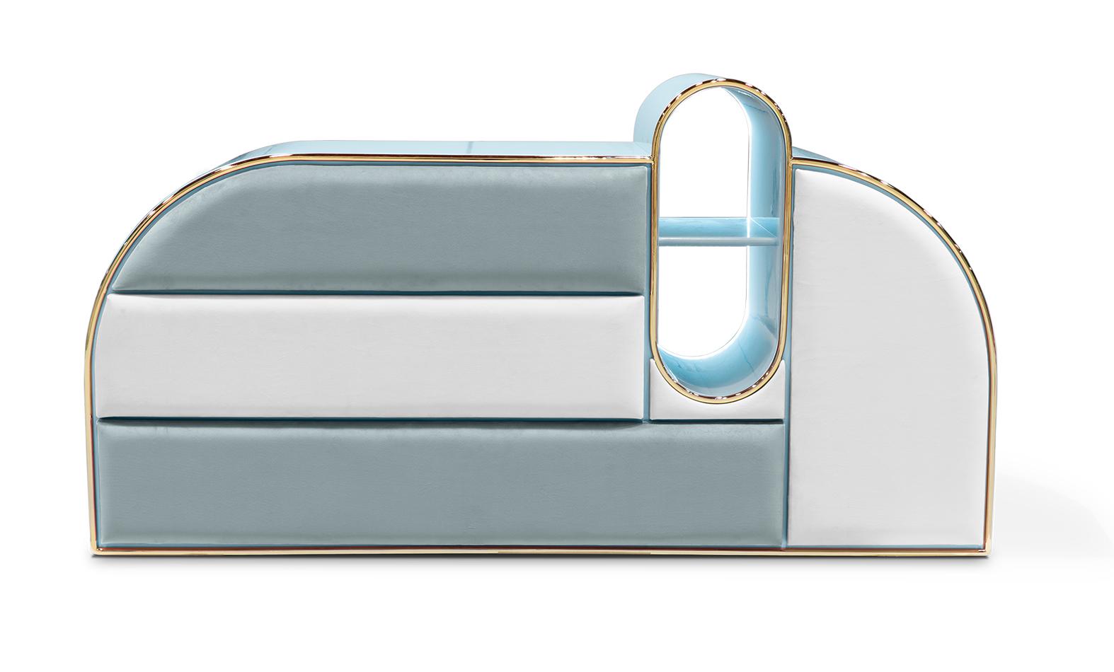 Candy Coated ladekast met drie laden